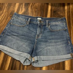 Old navy mid rise shorts size 10